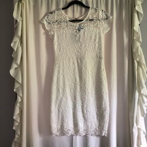Ross “White Lace” Dress